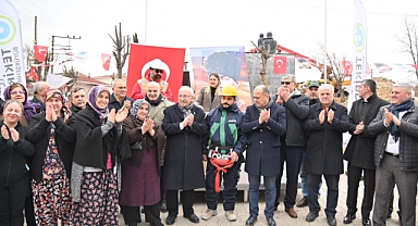 BEYAZKÖY DÜĞÜN SALONU'NUN TEMELİ TÖRENLE ATILDI