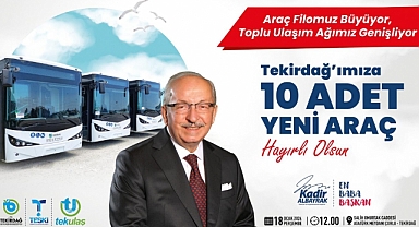 BÜYÜKŞEHİR, KONFORLU ULAŞIM İÇİN ARAÇ FİLOSUNU GÜÇLENDİRMEYE DEVAM EDİYOR