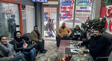 Çelik ziyaretlere ara vermedi