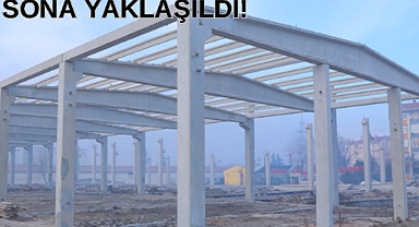 Cumartesi Pazarı Yapımı Tamamlanıyor