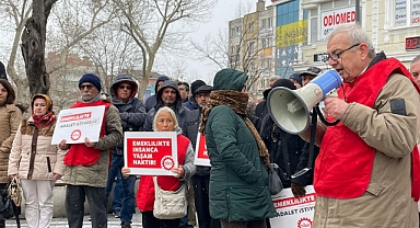 DİSK Emekli-Sen'den basın açıklaması