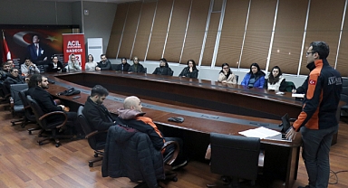 Edirne'de, depremler için mahalle afet gönüllüleri oluşturuluyor