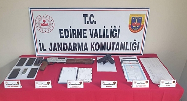 Edirne'de 'tefeci' operasyonunda 6 gözaltı