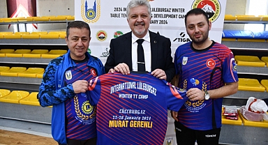 Gerenli’den Uluslararası Kış Masa Tenisi Kampı’na ziyaret
