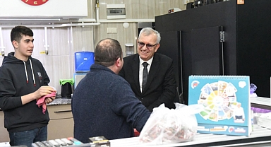 Helvacıoğlu'ndan esnaf ziyareti