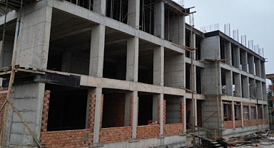 İstiklal Ortaokulu İnşaatı Hızla Devam Ediyor