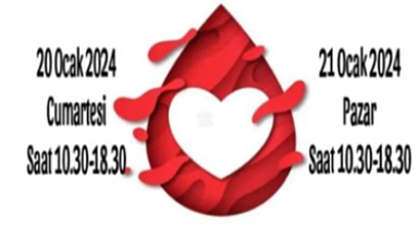 Kan bağışı çadırı kurulacak