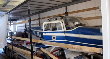 Kapıkule'de TIR'da Cessna tipi uçak ele geçirildi