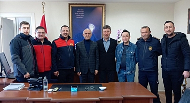 Kaymakam Elmacıoğlu'ndan Babaeski İtfaiyesi'ne Ziyaret