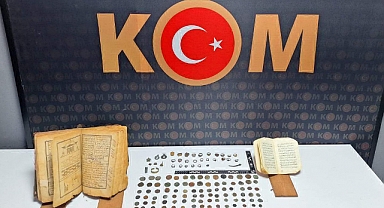 Kırklareli'de, 8 bin 568 tarihi obje ele geçirildi