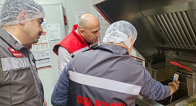 Kızartma Yağı Denetimi Yapıldı