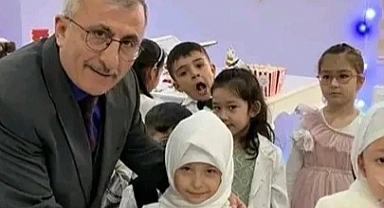 Lüleburgaz'da 4-6 yaş öğrencileri Kur'an'a geçmenin sevincini yaşadı