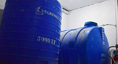 Lüleburgaz’da ‘yağmur suyu hasadı’ başladı