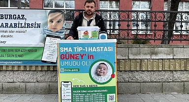 SMA'lı Güney bebek yardımlarını bekliyor