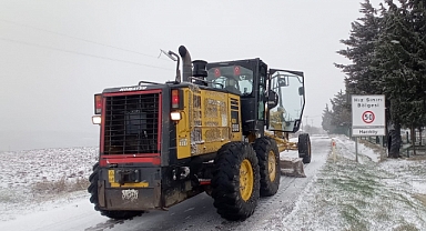 TRAKYA'DA KAR ÇALIŞMALARI
