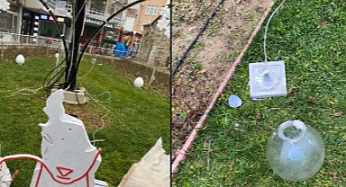 Yeni yılın ilk vandallığı