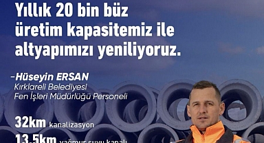 32 Km Kanalizasyon ve 13.5 Km Yağmur Suyu Kanalı Tamamlandı