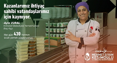 430 haneye sıcak yemek