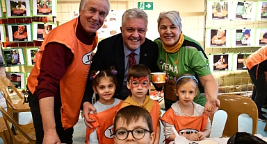 Başkan Gerenli Miniklerle Bir Araya Geldi