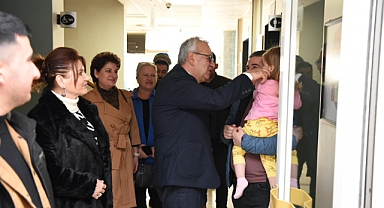 Başkan Helvacıoğlu'ndan Hastane Ziyareti