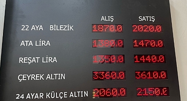 Bir Çeyrek 3 bin 610 TL