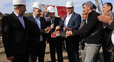 Çok Amaçlı Salon Temel Atma Töreni Düzenlendi