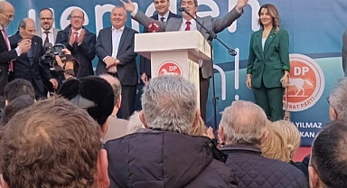 DP Vize Belediye Başkan Adayı Selçuk Yılmaz'ın Seçim Bürosu Açıldı