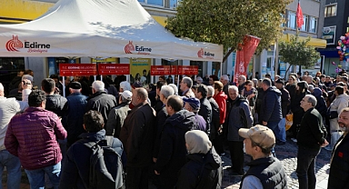 Edirne Belediyesi, Miraç Kandili Dolayısıyla 15 Bin Adet Kandil Simidi Dağıttı