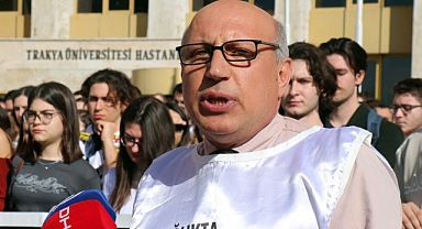 Edirne'de doktoru yumruklayan hasta yakını tutuklandı