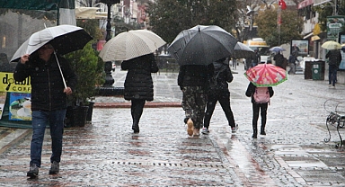Edirne'de sağanak