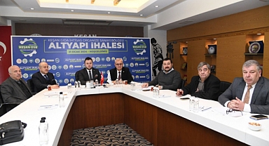 Gıda OSB’nin alt yapı ihalesi yapıldı