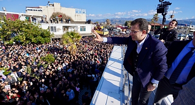 İMAMOĞLU: OY VERMEYEN VATANDAŞA HİZMET ETMEK İSTEMEYEN İSTANBUL'DA DA SAMANDAĞ'DA DA HATAY’DA DA İKTİDAR OLMAYACAK