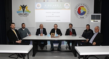 Kırklareli TSO TRYİAD Yöneticilerini Ağırladı