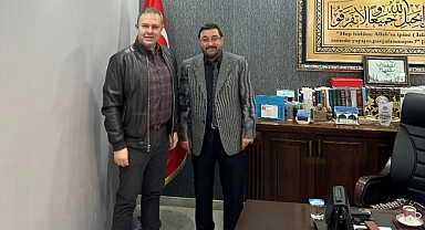 Kırklareli TSO Yönetim Kurulu Başkanı Soner Ilık, Kırklareli İl Müftüsü Yusuf Eviş'i ziyaret etti