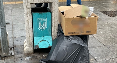 Lüleburgaz'da çöp krizi devam ediyor