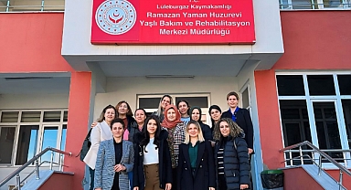 Lüleburgaz SODAM Yaşlıların Yüzlerine Tebessüm Getirdi