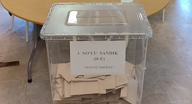 Oy sayım işlemleri tamam
