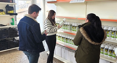 Pehlivanköy'de bayi denetimleri yapıldı