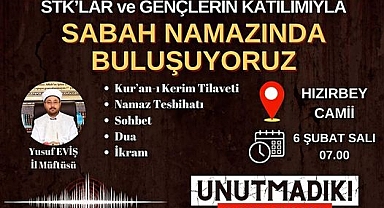 Sabah namazında buluşacaklar