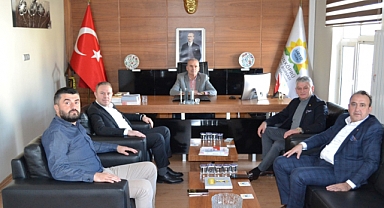 Uzunköprü Ticaret Borsası Başkanı Egemen Aslan’a Ziyaret