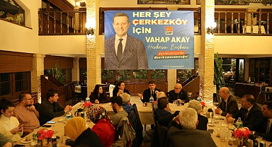 Vahap Akay Muhtarlar ile Buluştu
