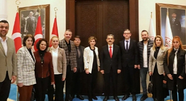 Vali Ekici’ye Makamında Ziyaret Gerçekleşti