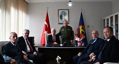 Yıldönümü Sebebiyle THK Şube Başkanı Balıoğlu Ziyaret Edildi