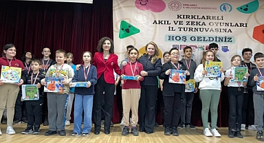 Kırklareli'de Akıl ve Zekâ Oyunları İl Turnuvası Coşkuyla Gerçekleşti