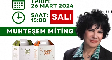 Lüleburgaz’da Büyük Heyecan: Serap Ürün Miting İçin Hazır