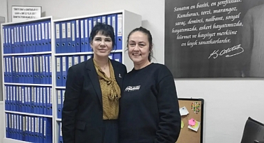 Lüleburgaz Bağımsız Belediye Başkan Adayı Serap Ürün'den Terziler Odası'na Ziyaret