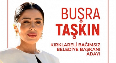 Kırklareli'nin Bağımsız Belediye Başkan Adayı Buşra Taşkın'dan 8 Mart Dünya Kadınlar Günü'ne Özel Jest