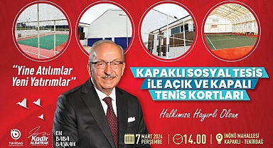 BÜYÜKŞEHİR'DEN KAPAKLI'YA DEV SPOR YATIRIMI