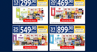 CarrefourSA'nın Ramazan Ayına Özel Avantajlı Kolileri; Ramazan Ayına Özel Koliler Sunuyor