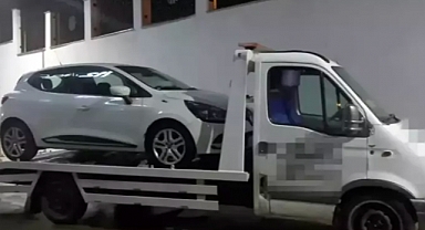 Çekiciye yüklenen otomobilde 15 bin 133 uyuşturucu hap ele geçirildi